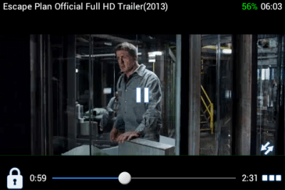Screenshot of the application Mega Player - #7