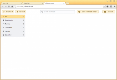 Screenshot of the application Citrio - #3
