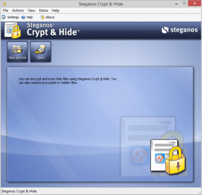 Screenshot of the application Steganos Privacy Suite - #4