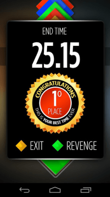 Screenshot of the application 100Taps - #3