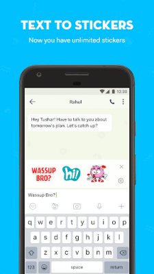 Screenshot of the application hike messenger - #4