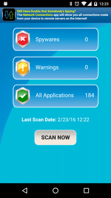 Screenshot of the application Anti Spy Mobile Free - #4