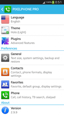 Screenshot of the application PP Theme – Holo Light - #6