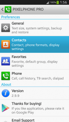 Screenshot of the application PP Theme – Sky Blue - #5