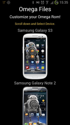 Screenshot of the application Omega Files - #10