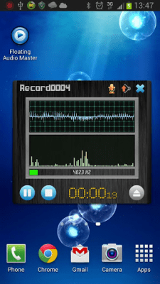 Screenshot of the application Audio Master Floating! - #7