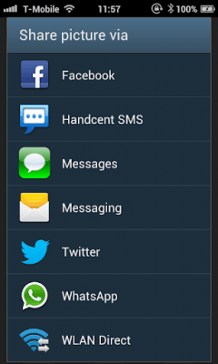 Screenshot of the application Emoji Share - #5
