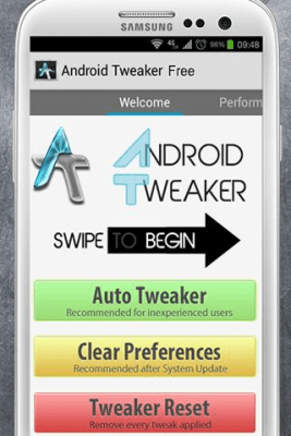 Screenshot of the application Android Tweaker (FREE) - #1