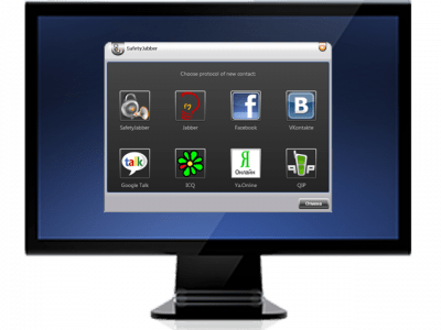 Screenshot of the application SJ IM - #4