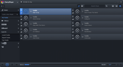 Screenshot of the application CherryPlayer - #1