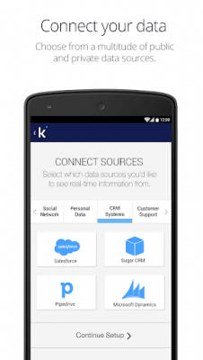 Screenshot of the application Klink - #3