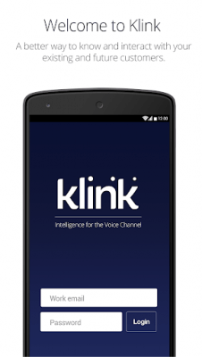 Screenshot of the application Klink - #4