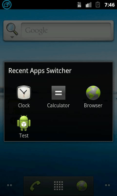 Screenshot of the application My Home Button - #2