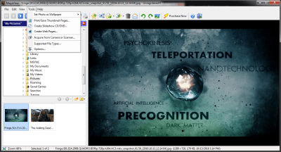 Screenshot of the application MegaView - #4