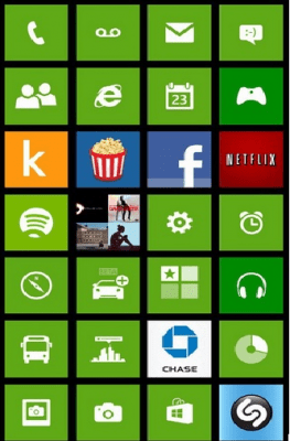 Screenshot of the application Windows 8 Launcher free theme - #1