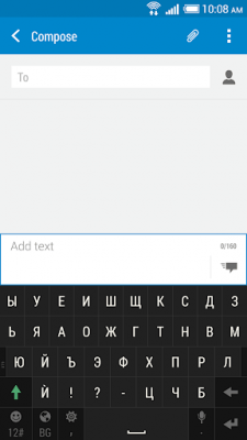 Screenshot of the application HTC Sense Input-BG - #1