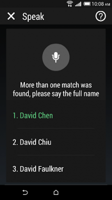 Screenshot of the application HTC Speak-NB package - #3