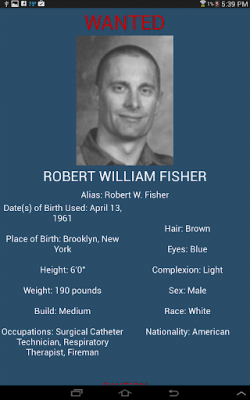 Screenshot of the application FBI Most Wanted - #5