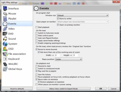 Screenshot of the application Light Alloy Portable - #1