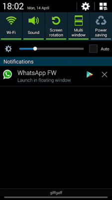 Screenshot of the application WhatsApp in Floating Window - #2