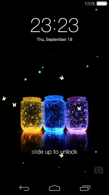 Screenshot of the application Butterfly locksreen - #11