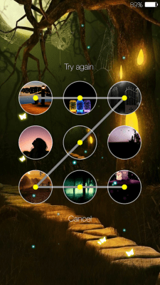 Screenshot of the application Butterfly locksreen - #18