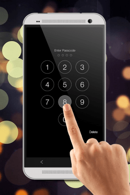 Screenshot of the application Glowing Clock Locker - #7