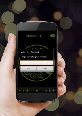 Screenshot of the application Neon Old Phone Dialer - #8