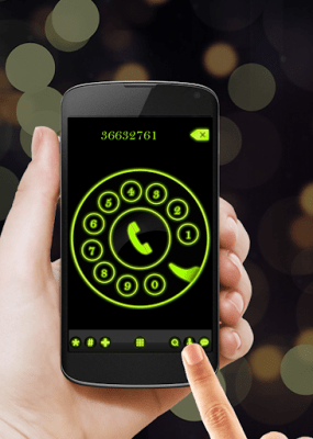 Screenshot of the application Neon Old Phone Dialer - #12