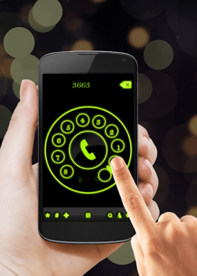 Screenshot of the application Neon Old Phone Dialer - #15