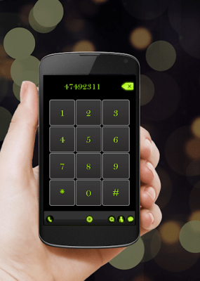 Screenshot of the application Neon Old Phone Dialer - #17