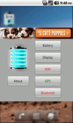 Screenshot of the application Azure Battery - #3