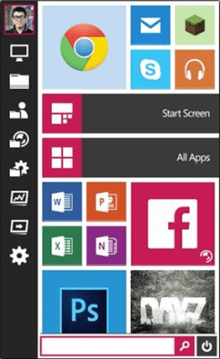 Screenshot of the application Start Menu Reviver - #1