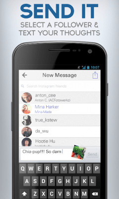 Screenshot of the application Tappit Instagram Messenger - #4