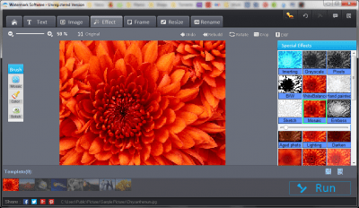 Screenshot of the application WonderFox Photo Watermark - #4