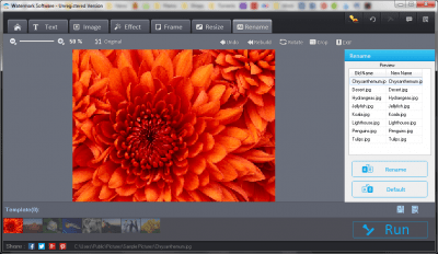 Screenshot of the application WonderFox Photo Watermark - #6