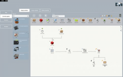 Screenshot of the application Strategy Simulator - #3