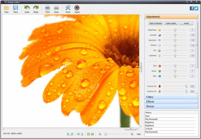 Screenshot of the application PC Image Editor - #1