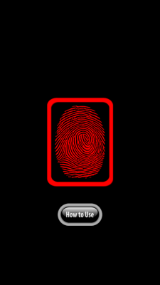 Screenshot of the application Finger Body Temperature Prank - #12