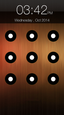 Screenshot of the application Pattern Screen Lock - #6