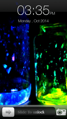 Screenshot of the application Fireflies Screen Lock - #12