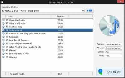 Screenshot of the application DJ Audio Editor - #1