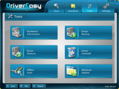 Screenshot of the application DriverEasy - #3
