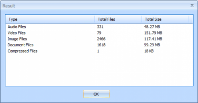Screenshot of the application Disk Files - #2