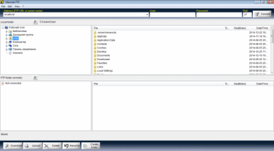 Screenshot of the application Alternate FTP - #1