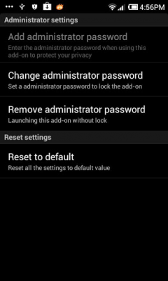 Screenshot of the application Boat Password Manager Add-on - #6