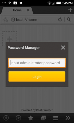 Screenshot of the application Boat Password Manager Add-on - #7