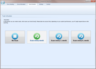 Screenshot of the application Abelssoft CheckDrive - #3