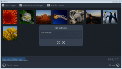 Screenshot of the application Cofeshow - #3