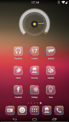 Screenshot of the application KitKat HD Launcher Theme icons - #2